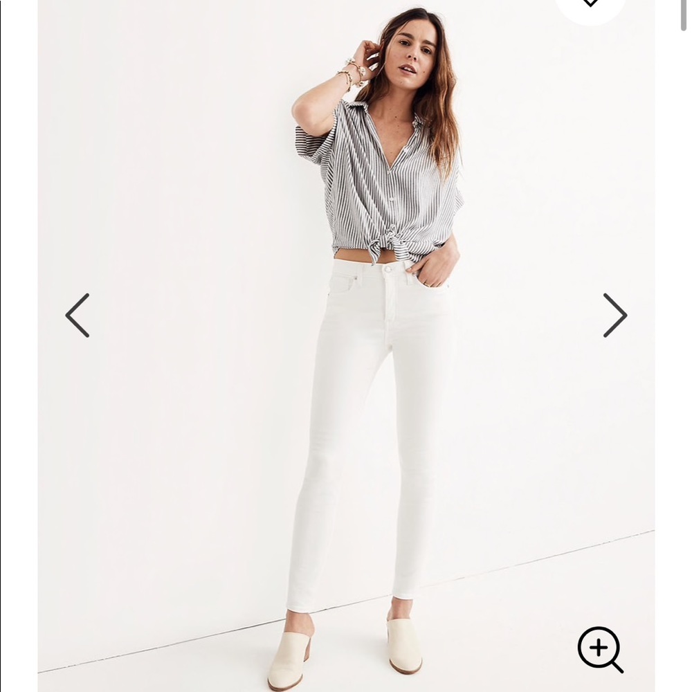 NEW • Madewell • 9 Inch High Rise Skinny Jeans